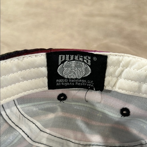 Striped Multicolor Women's Hat - Picture 2 of 3